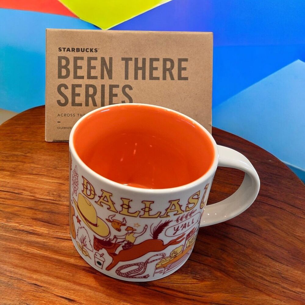 NEW with Box - Starbucks Been There Series - Dallas Texas - 14oz Coffee Mug Cup
